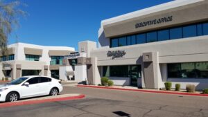 Scottsdale Executive Office Suites Building 300x169 - Address Only Virtual Office In Scottsdale Arizona| Call 480-582-1440
